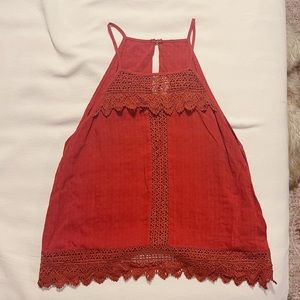 Red ASTR The Label Tank Top